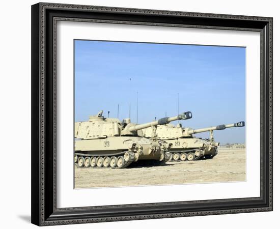 M109 Paladin, a Self-Propelled 155mm Howitzer-Stocktrek Images-Framed Photographic Print