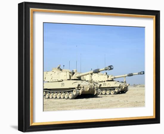 M109 Paladin, a Self-Propelled 155mm Howitzer-Stocktrek Images-Framed Photographic Print