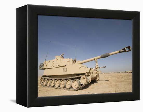 M109 Paladin, a Self-Propelled 155mm Howitzer-Stocktrek Images-Framed Premier Image Canvas