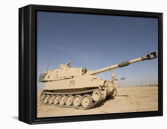 M109 Paladin, a Self-Propelled 155mm Howitzer-Stocktrek Images-Framed Premier Image Canvas