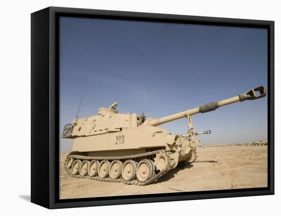 M109 Paladin, a Self-Propelled 155mm Howitzer-Stocktrek Images-Framed Premier Image Canvas