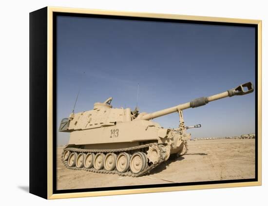 M109 Paladin, a Self-Propelled 155mm Howitzer-Stocktrek Images-Framed Premier Image Canvas