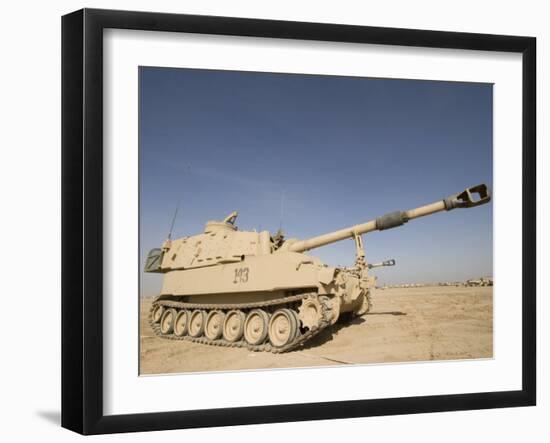 M109 Paladin, a Self-Propelled 155mm Howitzer-Stocktrek Images-Framed Photographic Print