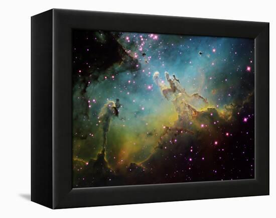 M16 the Eagle Nebula-Stocktrek Images-Framed Premier Image Canvas