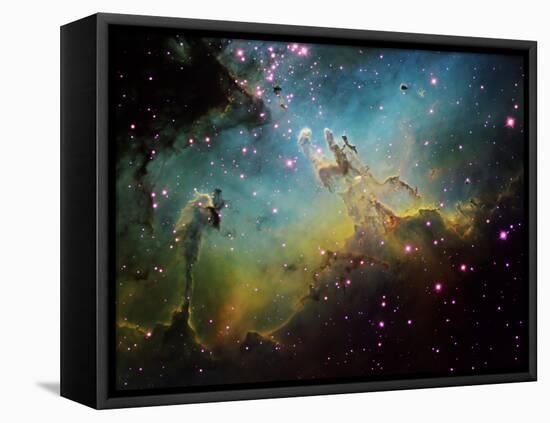 M16 the Eagle Nebula-Stocktrek Images-Framed Premier Image Canvas