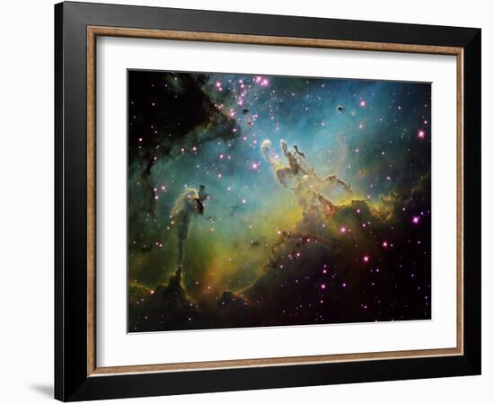 M16 the Eagle Nebula-Stocktrek Images-Framed Photographic Print