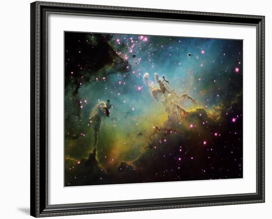 M16 the Eagle Nebula-Stocktrek Images-Framed Photographic Print