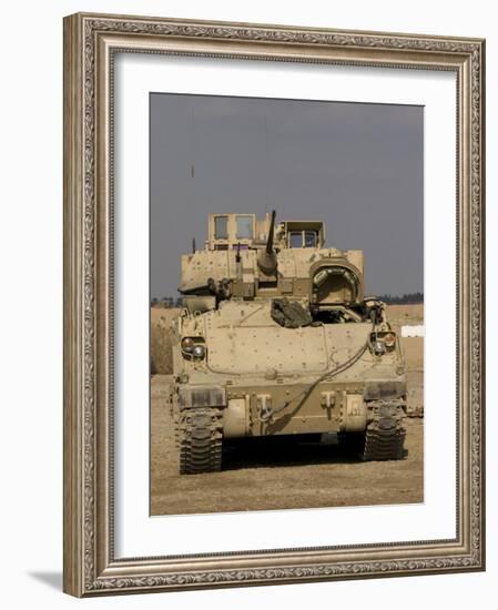 M2/M3 Bradley Fighting Vehicle-Stocktrek Images-Framed Photographic Print