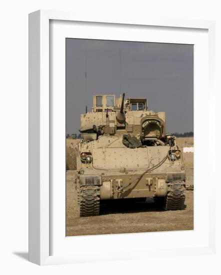 M2/M3 Bradley Fighting Vehicle-Stocktrek Images-Framed Photographic Print