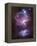 M42, the Orion Nebula (Top), and NGC 1977, a Reflection Nebula (Bottom)-Stocktrek Images-Framed Premier Image Canvas