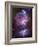 M42, the Orion Nebula (Top), and NGC 1977, a Reflection Nebula (Bottom)-Stocktrek Images-Framed Photographic Print