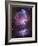 M42, the Orion Nebula (Top), and NGC 1977, a Reflection Nebula (Bottom)-Stocktrek Images-Framed Photographic Print