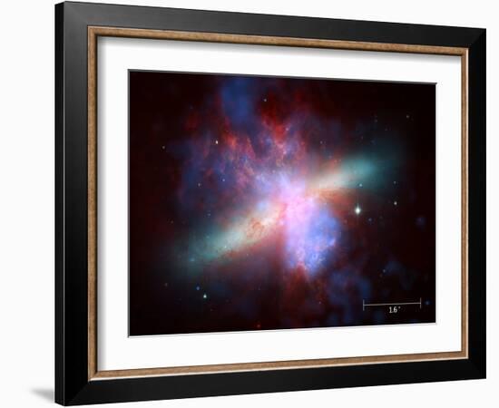 m82 scale-null-Framed Photographic Print