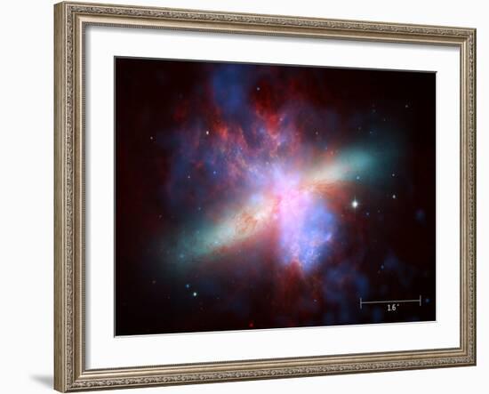 m82 scale-null-Framed Photographic Print