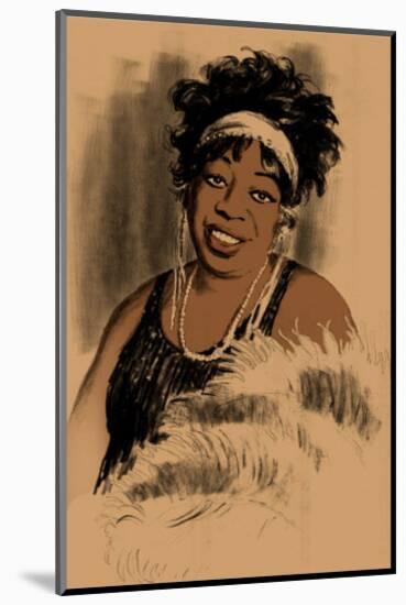 Ma Rainey-Clifford Faust-Mounted Giclee Print