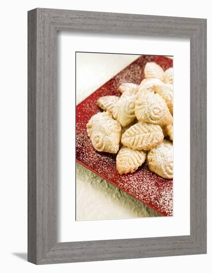 Maamaoul (Ma'Amoul) Biscuits, Easter Biscuits, Lebanon, Middle East-Nico Tondini-Framed Photographic Print