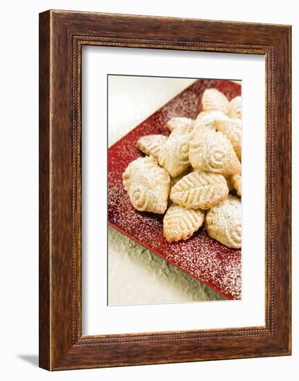Maamaoul (Ma'Amoul) Biscuits, Easter Biscuits, Lebanon, Middle East-Nico Tondini-Framed Photographic Print