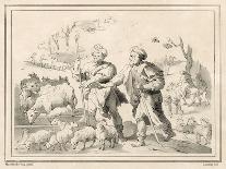 Two Herdsmen-Maarten de Vos-Giclee Print