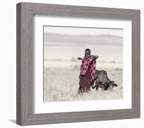 Maasai Master-Wink Gaines-Framed Premium Giclee Print