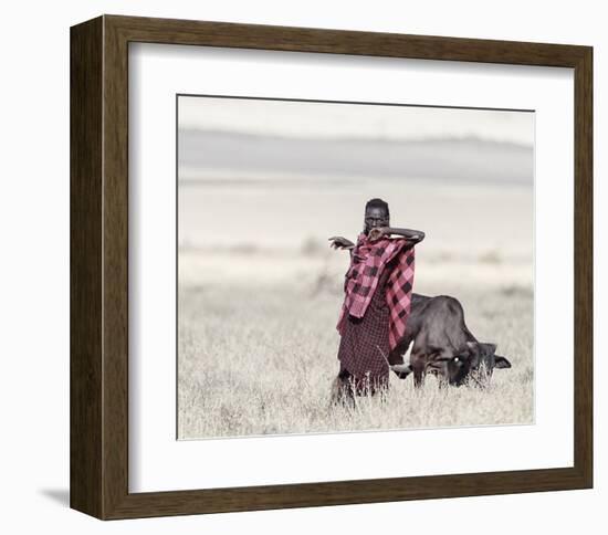 Maasai Master-Wink Gaines-Framed Premium Giclee Print