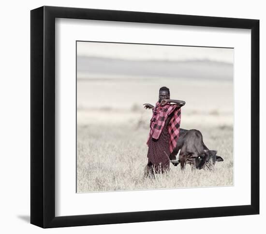 Maasai Master-Wink Gaines-Framed Premium Giclee Print