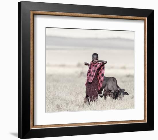 Maasai Master-Wink Gaines-Framed Premium Giclee Print