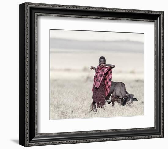 Maasai Master-Wink Gaines-Framed Premium Giclee Print