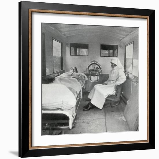 Mab Ambulance Interior, London-Peter Higginbotham-Framed Photographic Print