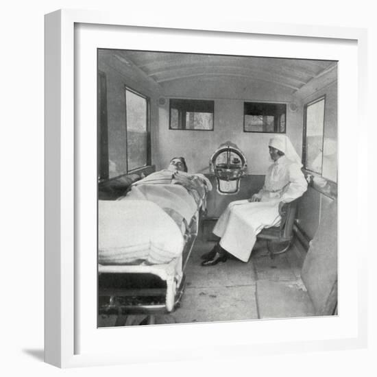 Mab Ambulance Interior, London-Peter Higginbotham-Framed Photographic Print