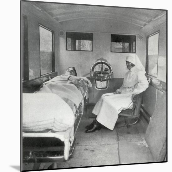 Mab Ambulance Interior, London-Peter Higginbotham-Mounted Photographic Print