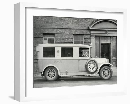 Mab Ambulance, London-Peter Higginbotham-Framed Photographic Print