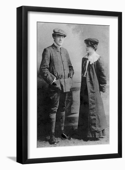 Mabel Hackney and Laurence Irving, 1907-J Beagles & Co-Framed Giclee Print