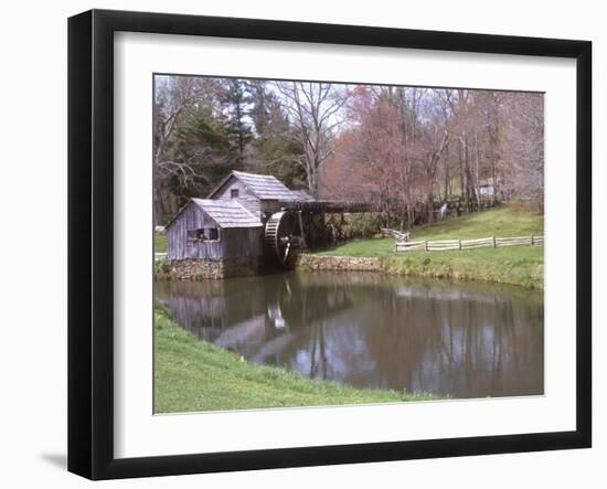 Mabry Mill, Blue Ridge Parkway, Virginia, USA-Lynn Seldon-Framed Photographic Print