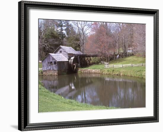 Mabry Mill, Blue Ridge Parkway, Virginia, USA-Lynn Seldon-Framed Photographic Print