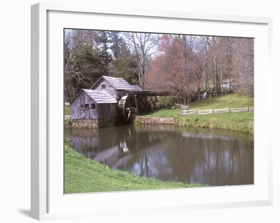 Mabry Mill, Blue Ridge Parkway, Virginia, USA-Lynn Seldon-Framed Photographic Print