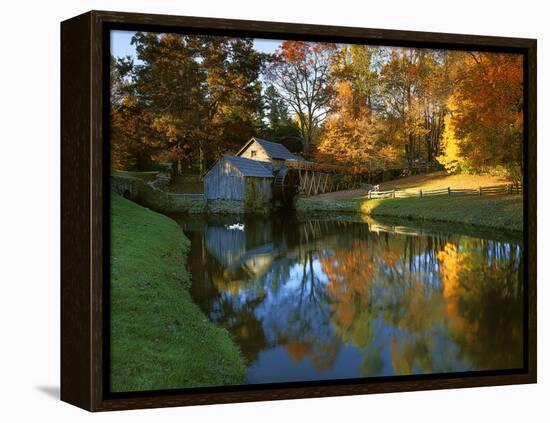 Mabry Mill, Blue Ridge Parkway, Virginia, USA-Charles Gurche-Framed Premier Image Canvas