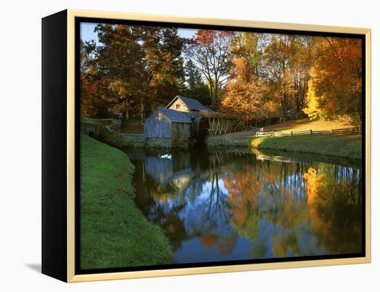 Mabry Mill, Blue Ridge Parkway, Virginia, USA-Charles Gurche-Framed Premier Image Canvas