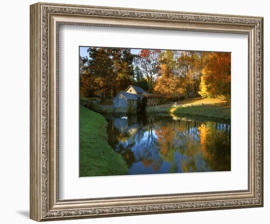 Mabry Mill, Blue Ridge Parkway, Virginia, USA-Charles Gurche-Framed Photographic Print