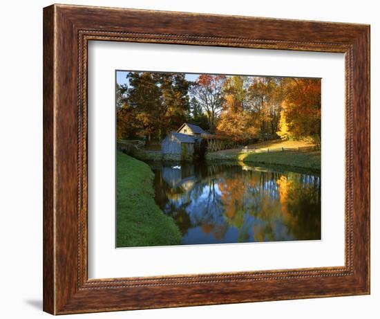 Mabry Mill, Blue Ridge Parkway, Virginia, USA-Charles Gurche-Framed Photographic Print