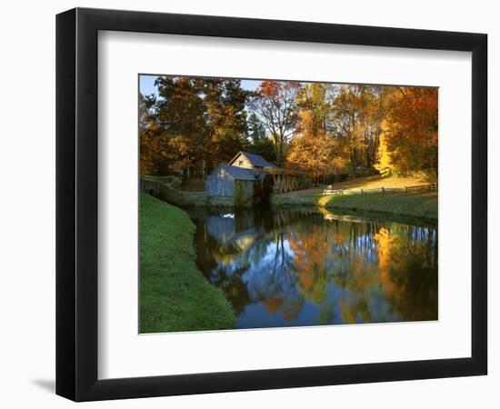 Mabry Mill, Blue Ridge Parkway, Virginia, USA-Charles Gurche-Framed Photographic Print