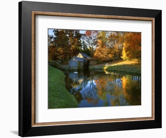 Mabry Mill, Blue Ridge Parkway, Virginia, USA-Charles Gurche-Framed Photographic Print