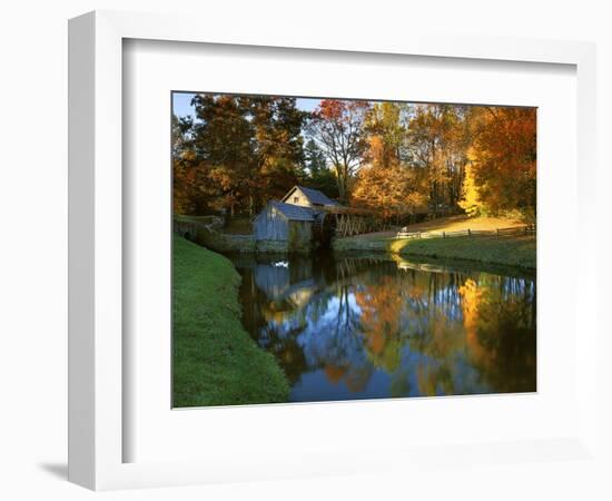 Mabry Mill, Blue Ridge Parkway, Virginia, USA-Charles Gurche-Framed Photographic Print