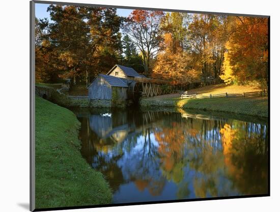 Mabry Mill, Blue Ridge Parkway, Virginia, USA-Charles Gurche-Mounted Photographic Print