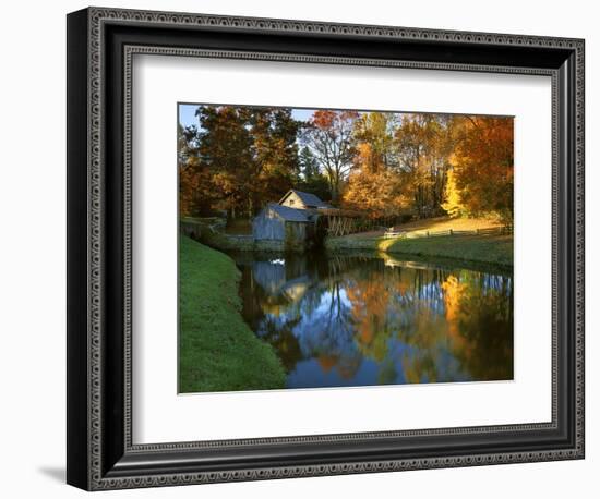 Mabry Mill, Blue Ridge Parkway, Virginia, USA-Charles Gurche-Framed Photographic Print