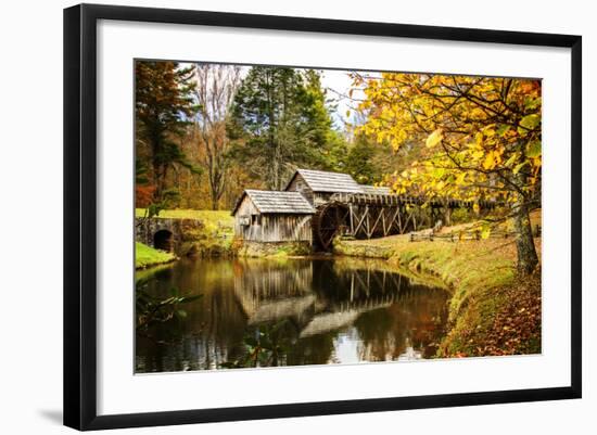 Mabry Mill I-Alan Hausenflock-Framed Photographic Print