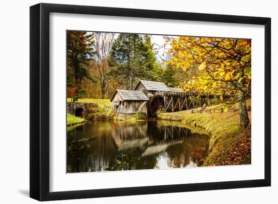 Mabry Mill I-Alan Hausenflock-Framed Photographic Print