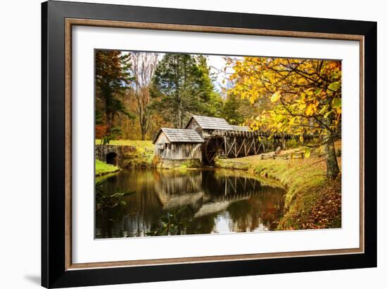 Mabry Mill I-Alan Hausenflock-Framed Photographic Print