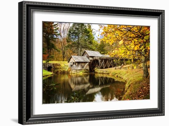 Mabry Mill I-Alan Hausenflock-Framed Photographic Print