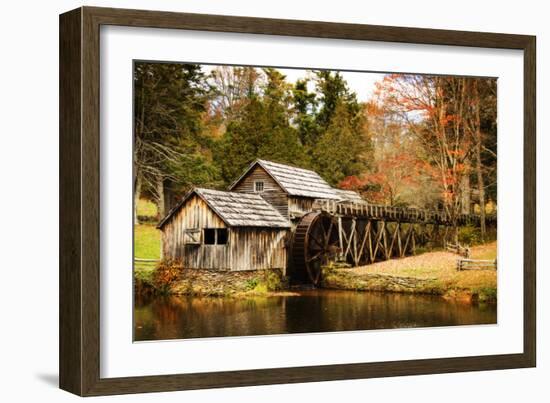 Mabry Mill III-Alan Hausenflock-Framed Photographic Print