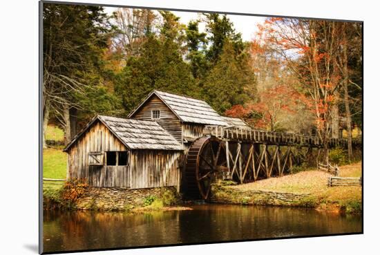 Mabry Mill III-Alan Hausenflock-Mounted Photographic Print